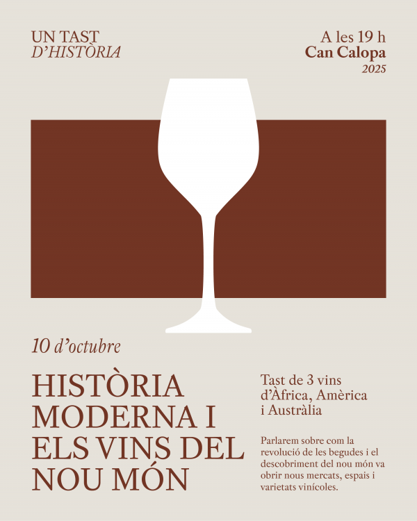 Un Tast d'Història: Història moderna i els vins del nou món