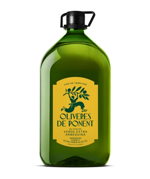 Oliveres de Ponent 100% Arbequina Extra Virgin Olive Oil, 5 L – L'Olivera